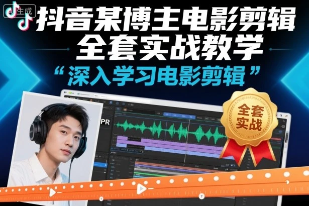 抖音某博主电影剪辑全套实战教学,深入学习电影剪辑 抖音某博主电影剪辑全套实战教学,深入学习电影剪辑