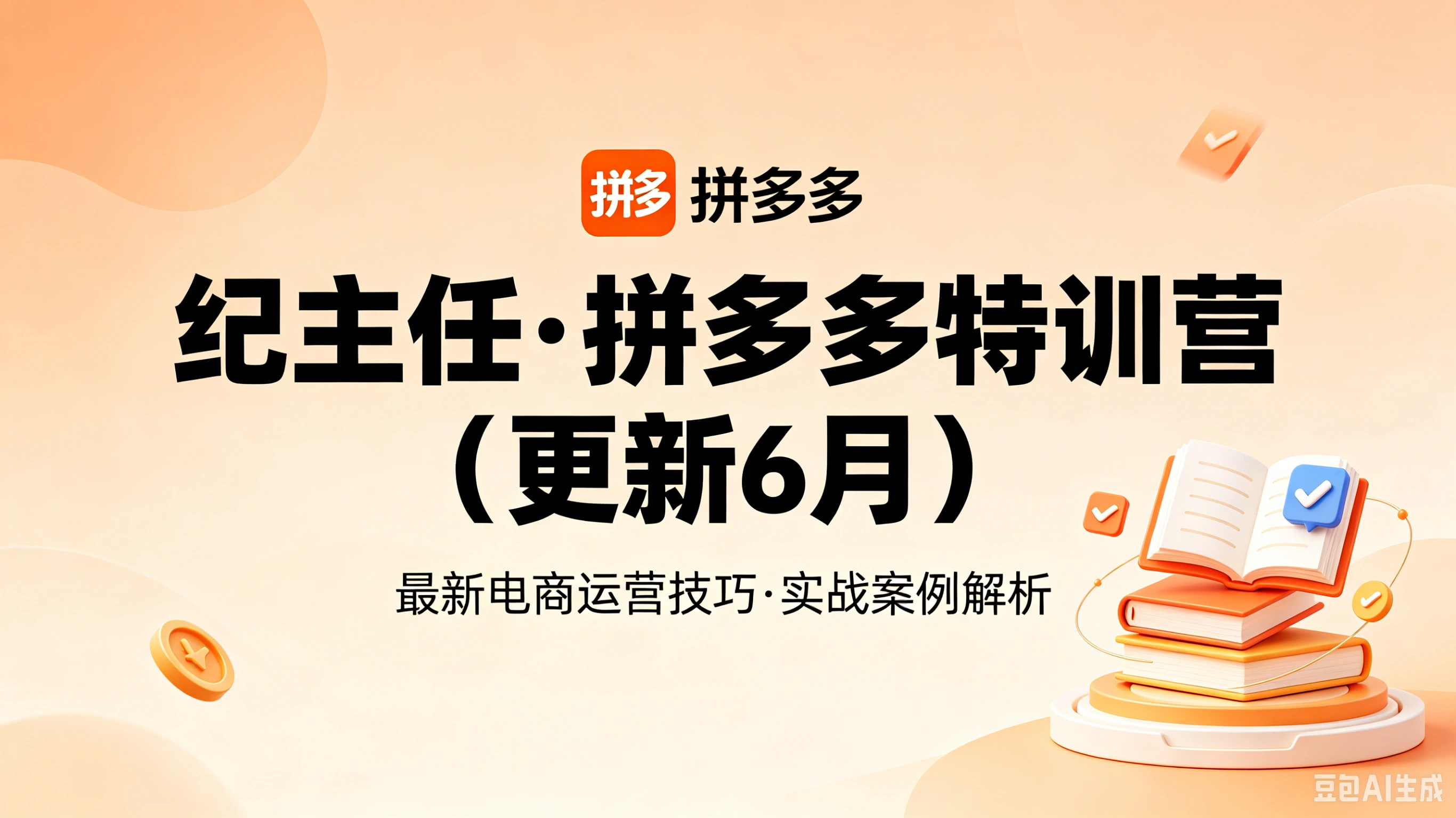 【精】纪主任·拼多多特训营(更新6月) 【精】纪主任·拼多多特训营(更新6月)
