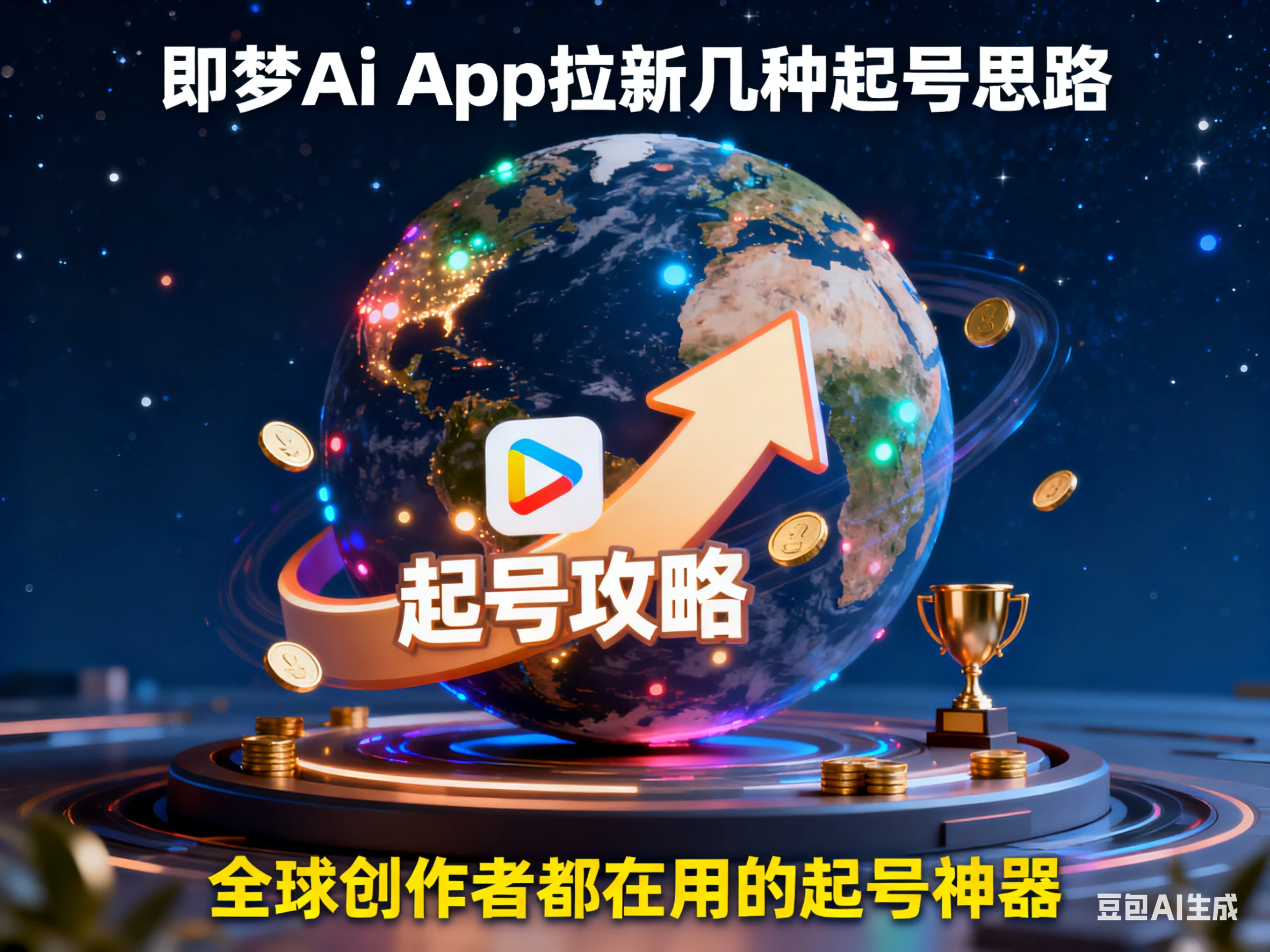 即梦Ai App拉新几种起号思路网赚项目-副业赚钱-互联网创业-资源整合知行客