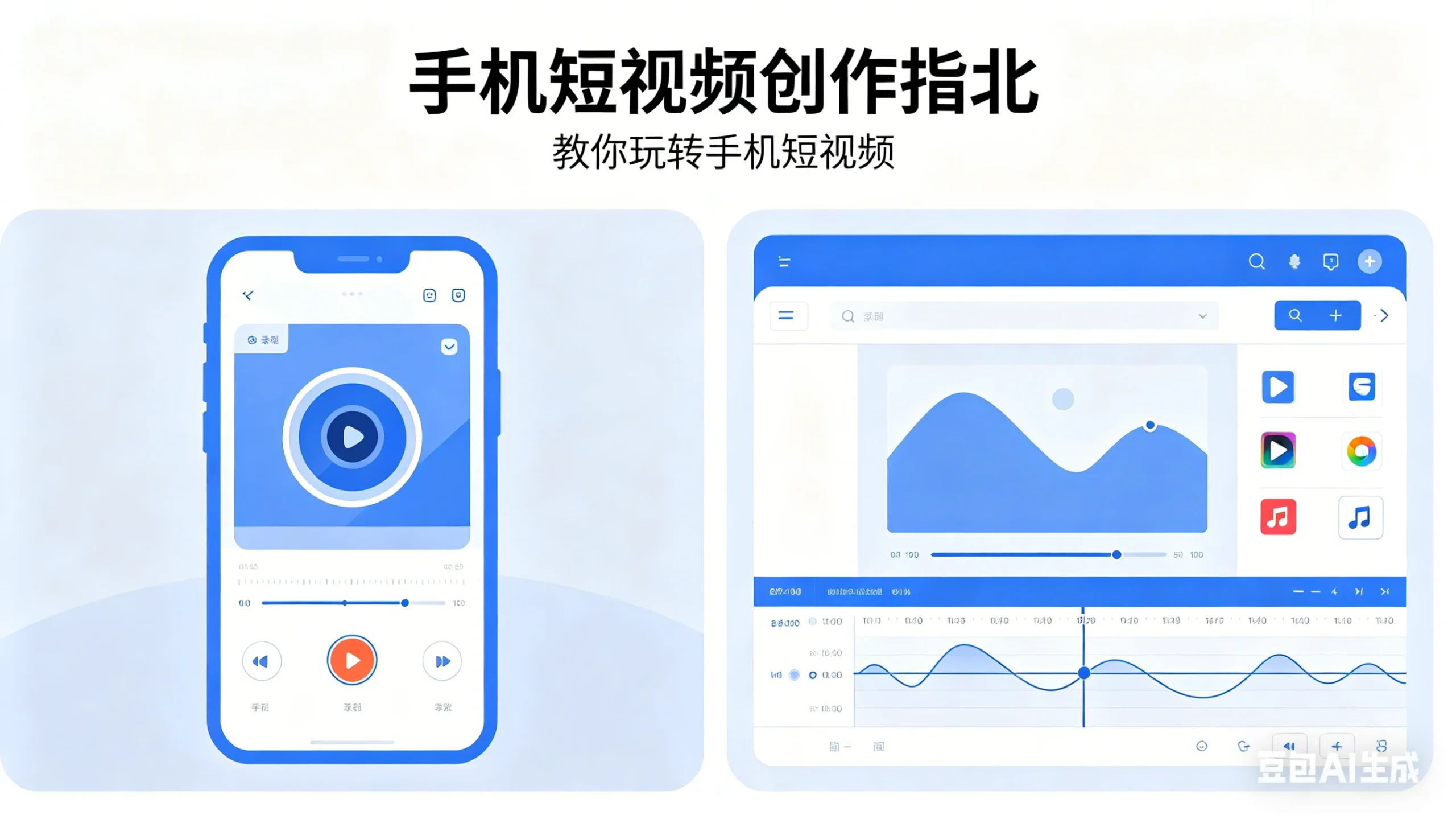 手机短视频创作指“北”，教你玩转手机短视频 | 资源下载 - 知行客网赚项目-副业赚钱-互联网创业-资源整合知行客