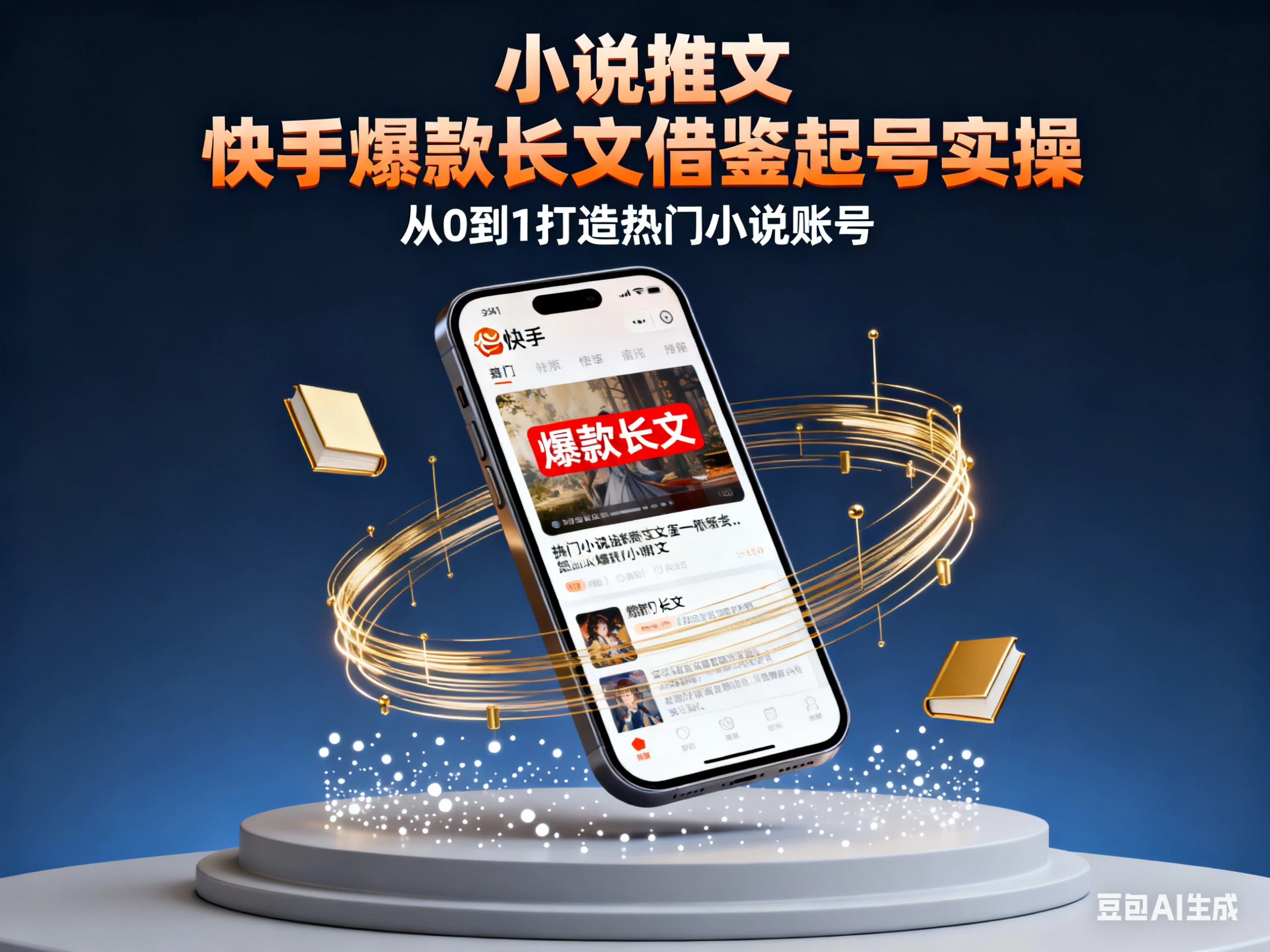 小说推文 快手爆款长文借鉴起号实操 | 资源下载 - 知行客-知行客