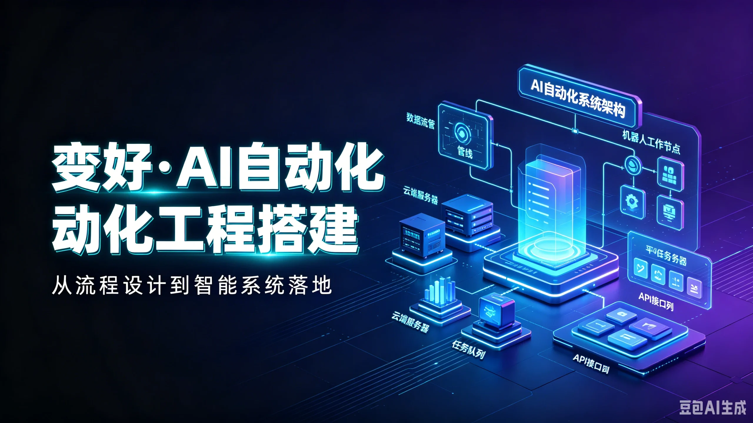 【精】变好·AI自动化工程搭建，从流程设计到智能系统落地-知行客