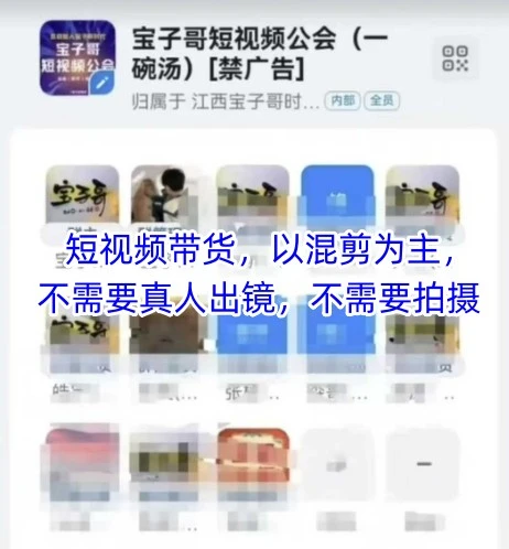 【精】宝子哥头部团队短视频带货，以混剪为主，不需要真人出镜，不需要拍摄【更新12月】 | 资源下载 - 知行客网赚项目-副业赚钱-互联网创业-资源整合知行客