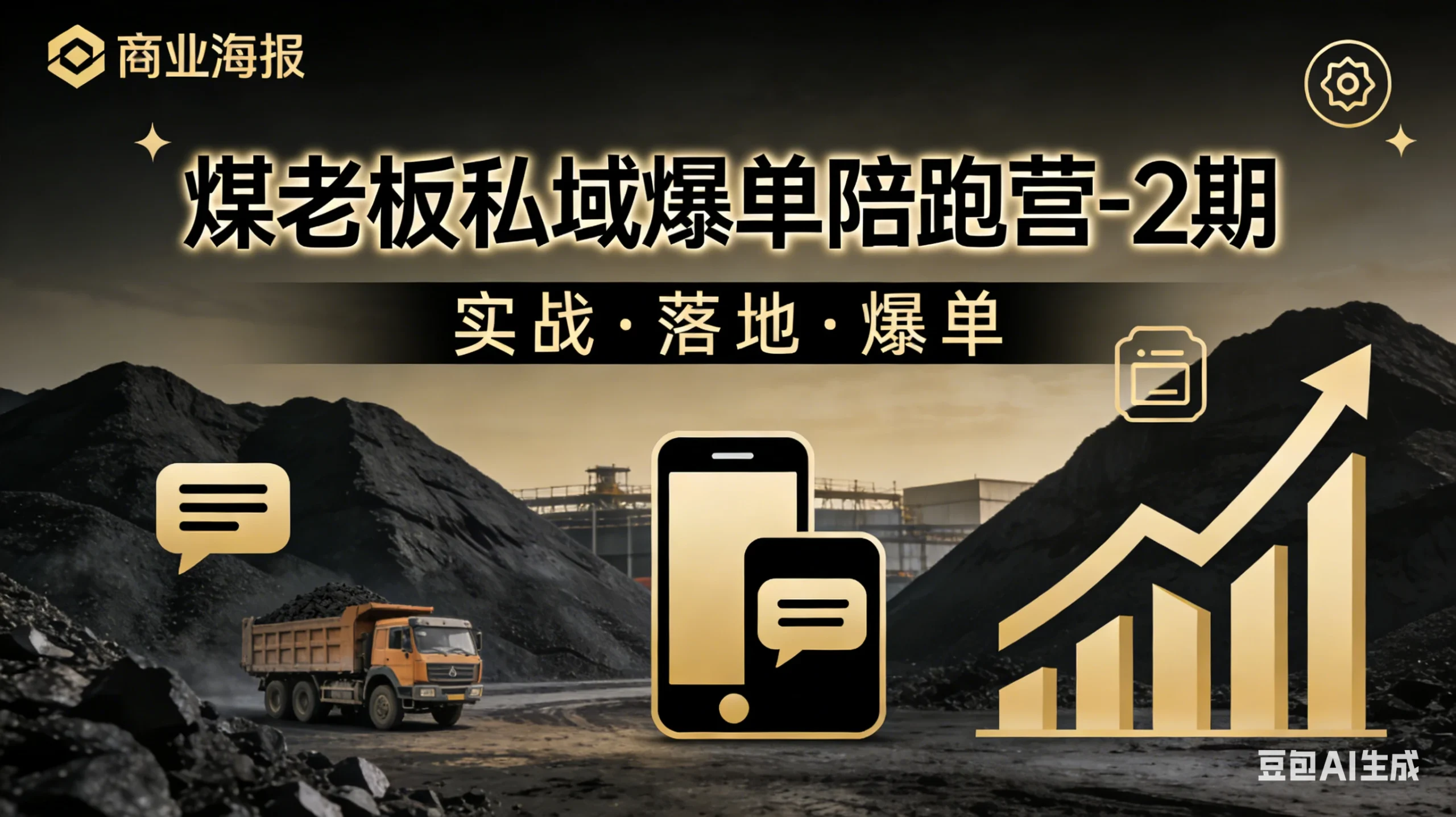 【精】煤老板私域爆单陪跑营-2期网赚项目-副业赚钱-互联网创业-资源整合知行客