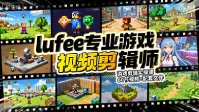【精】lufee专业游戏视频剪辑师 游戏剪辑实操课 60节视频+配套文件 | 资源下载 - 知行客网赚项目-副业赚钱-互联网创业-资源整合知行客