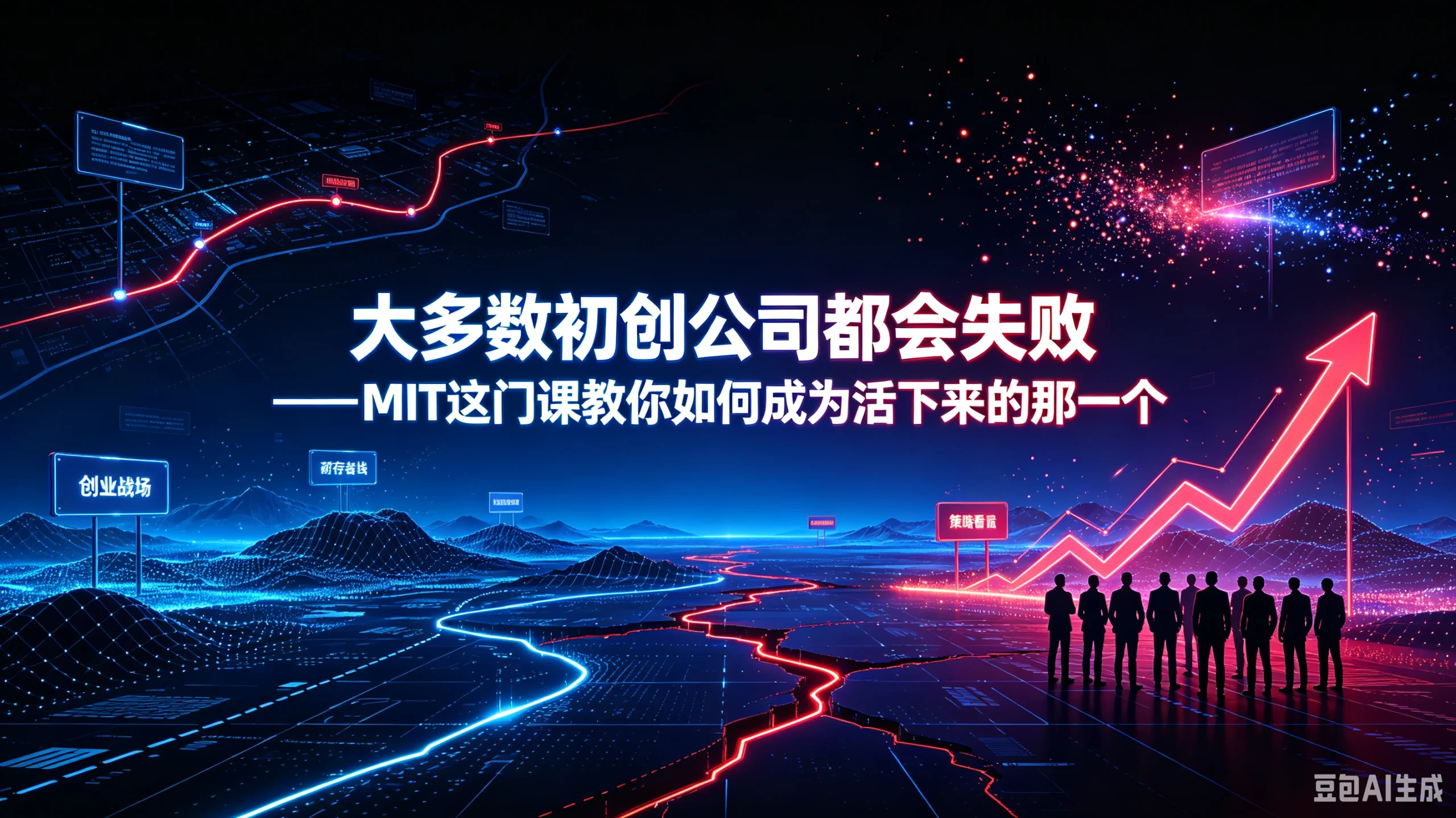 【精】大多数初创公司都会失败——MIT这门课教你如何成为活下来的那一个-知行客