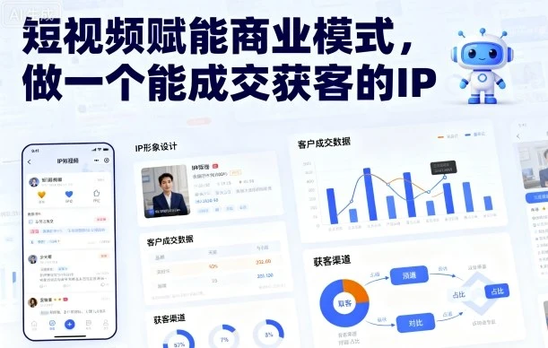 【精】短视频赋能商业模式，做一个能成交获客的IP（更新） | 资源下载 - 知行客网赚项目-副业赚钱-互联网创业-资源整合知行客