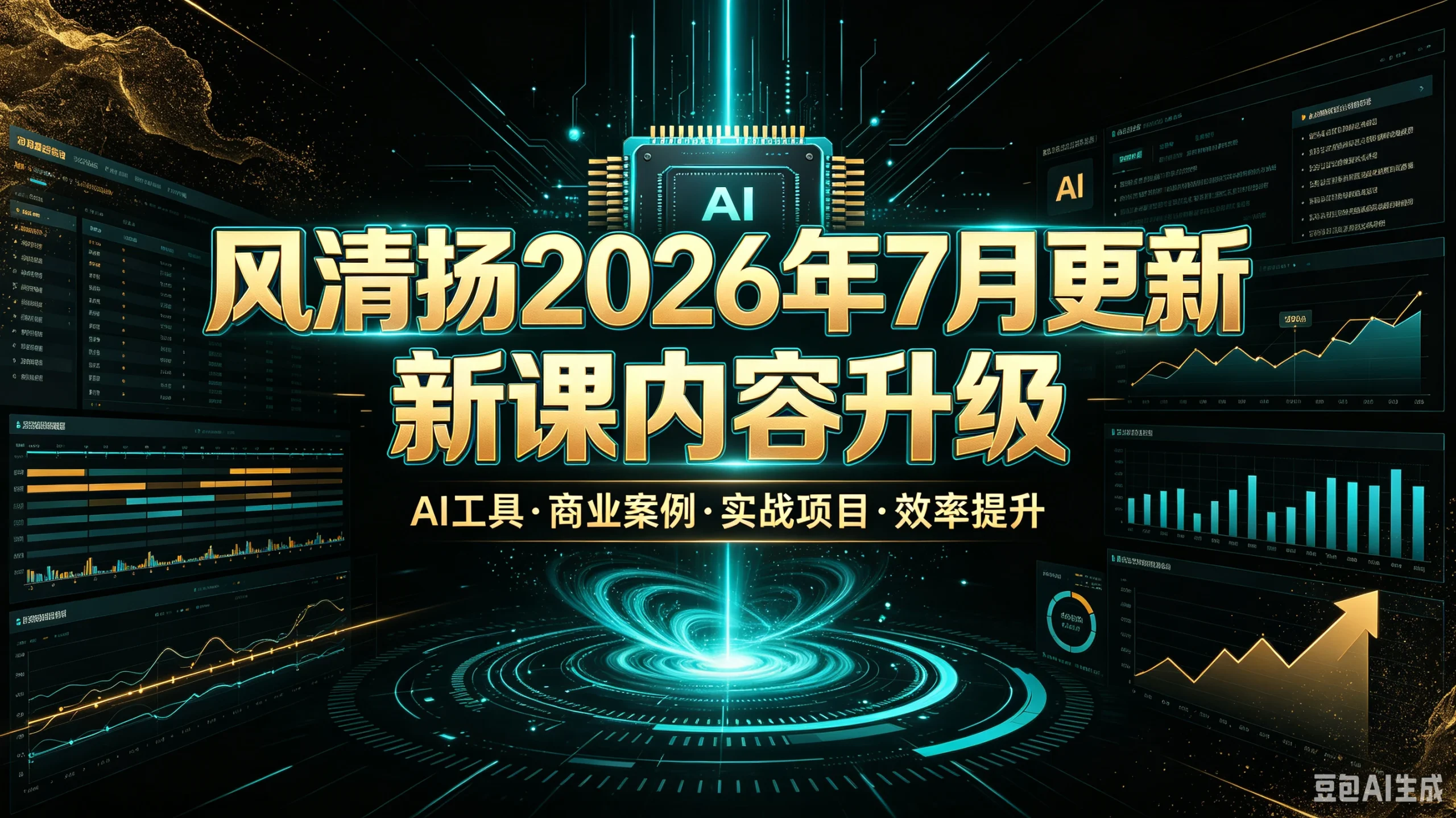 【精】风清扬2026年7月更新新课内容升级，AI工具·商业案例·实战项目·效率提升-知行客