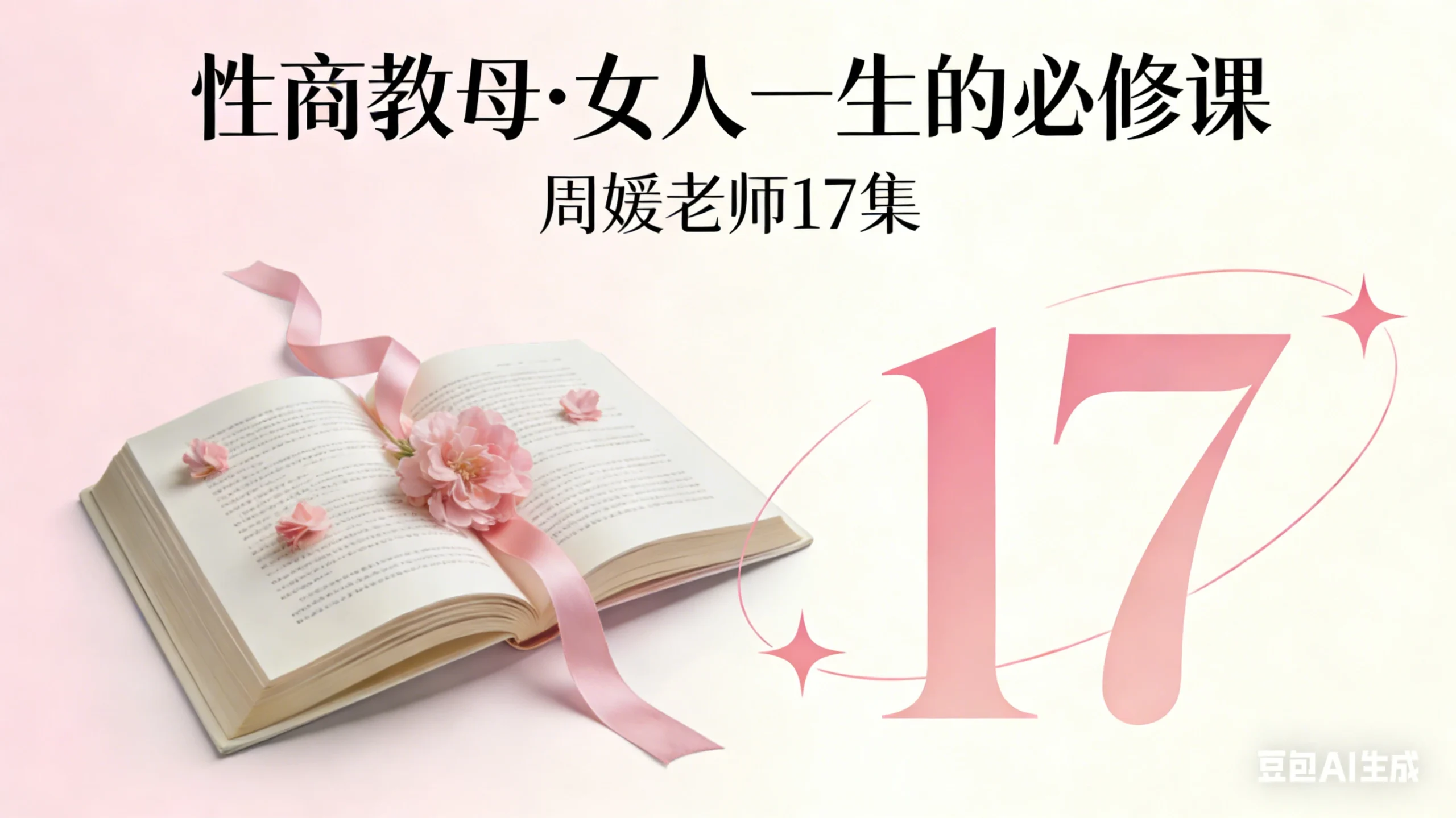 【性商教母】女人一生的必修课周媛老师17集网赚项目-副业赚钱-互联网创业-资源整合知行客