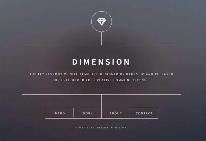 HTML纯静态深灰色英文个人主页网站源码网赚项目-副业赚钱-互联网创业-资源整合知行客
