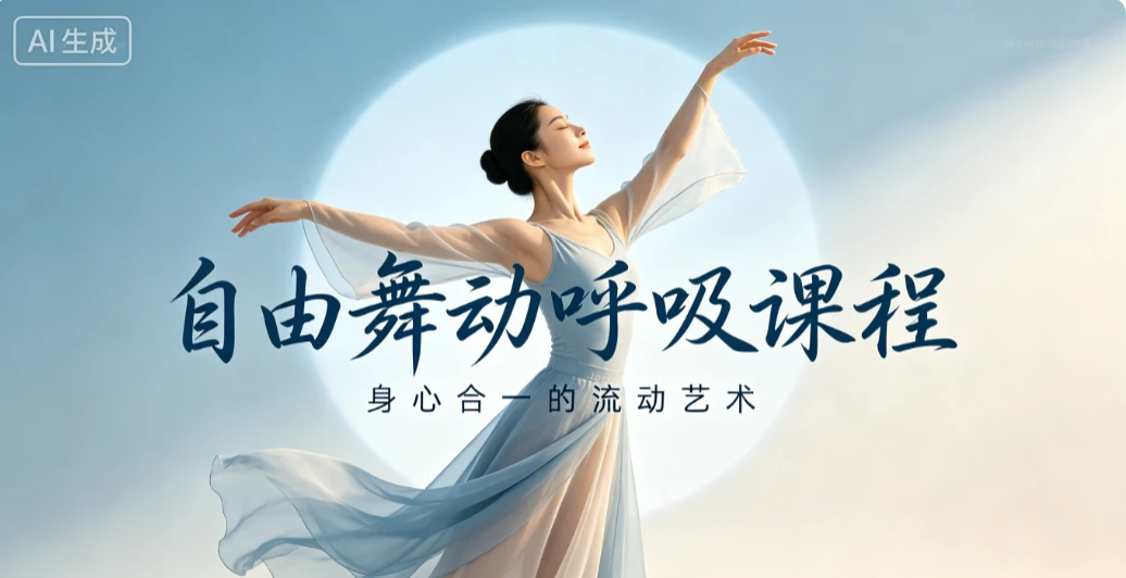【精】自由舞动呼吸课程，身心合一的流动艺术-知行客