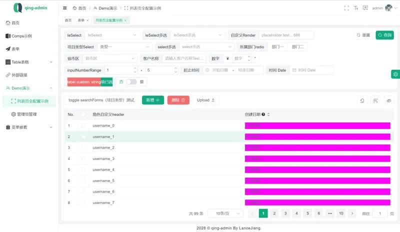 qing-admin(基于Vue3构建的企业级后台管理框架)网赚项目-副业赚钱-互联网创业-资源整合知行客