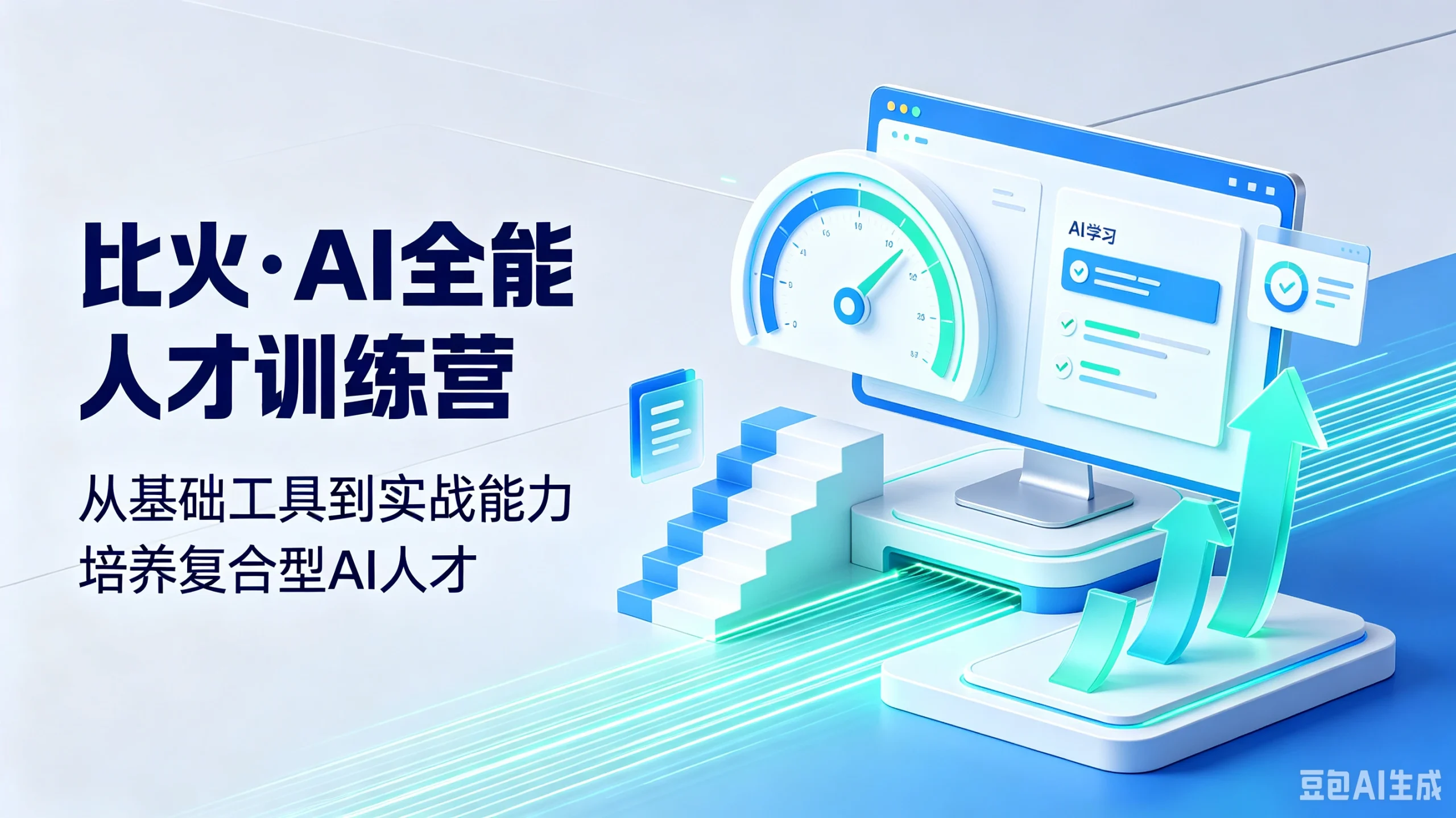 【精】比火·AI全能人才训练营,从基础工具到实战能力,培养复合型AI人才 | 资源下载 - 知行客-知行客