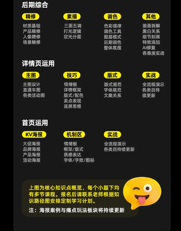 【精】电商头等舱2026新课：AI电商设计实战，从PS精修到ComfyUI商业应用-知行客