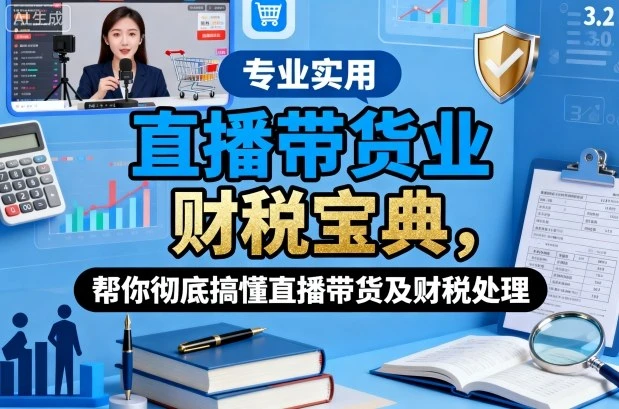 【精】直播带货业财税宝典,帮你彻底搞懂直播带货及财税处理 【精】直播带货业财税宝典,帮你彻底搞懂直播带货及财税处理