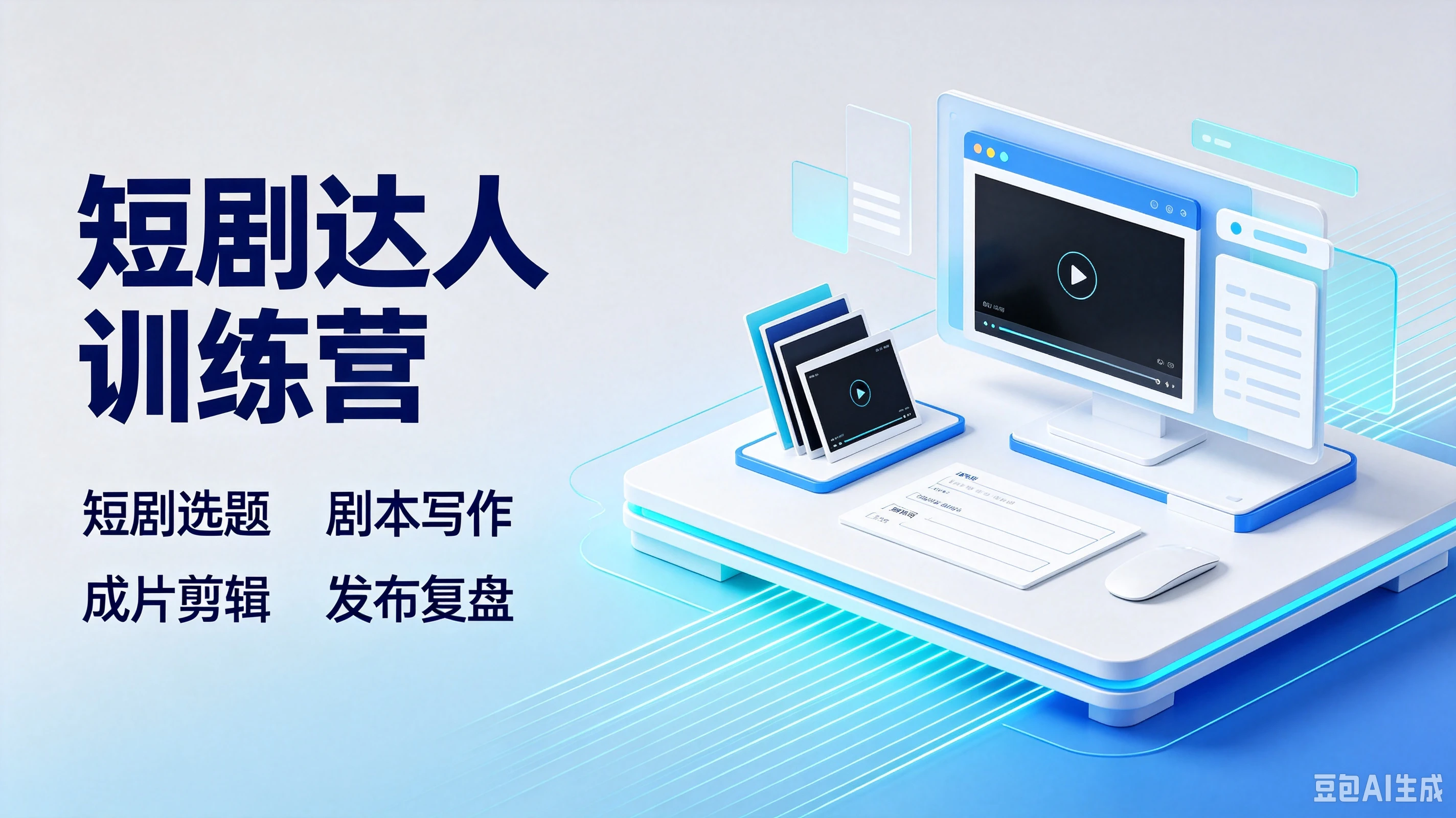 【精】短剧达人训练营,短剧选题、剧本写作、成片剪辑、发布复盘 【精】短剧达人训练营,短剧选题、剧本写作、成片剪辑、发布复盘