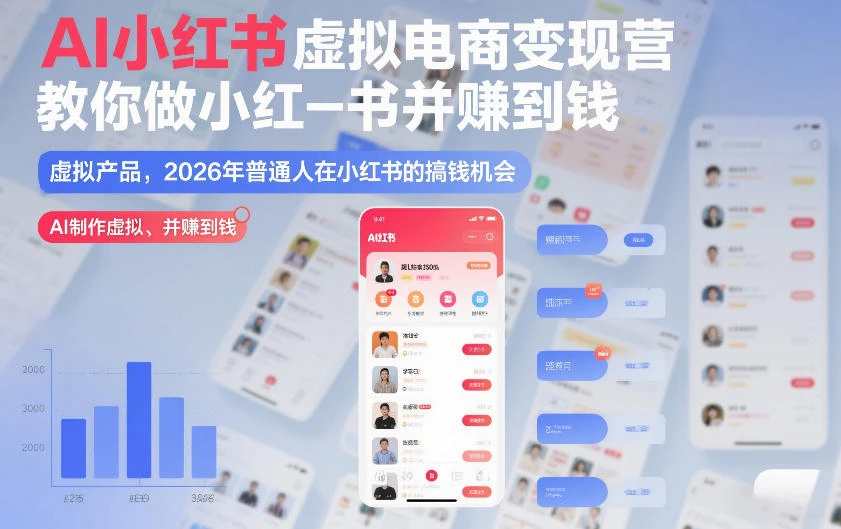 【精】野生运营社区·松月小红书虚拟电商14天变现训练营 【精】野生运营社区·松月小红书虚拟电商14天变现训练营