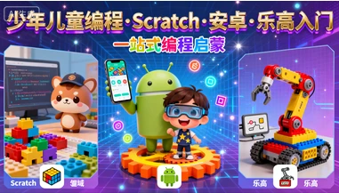 少年儿童编程·Scratch·安卓·乐高入门网赚项目-副业赚钱-互联网创业-资源整合知行客