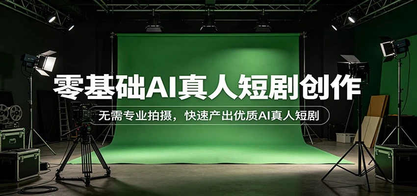 【精】零基础AI真人短剧创作:无需专业拍摄,快速产出优质AI真人短剧 【精】零基础AI真人短剧创作:无需专业拍摄,快速产出优质AI真人短剧
