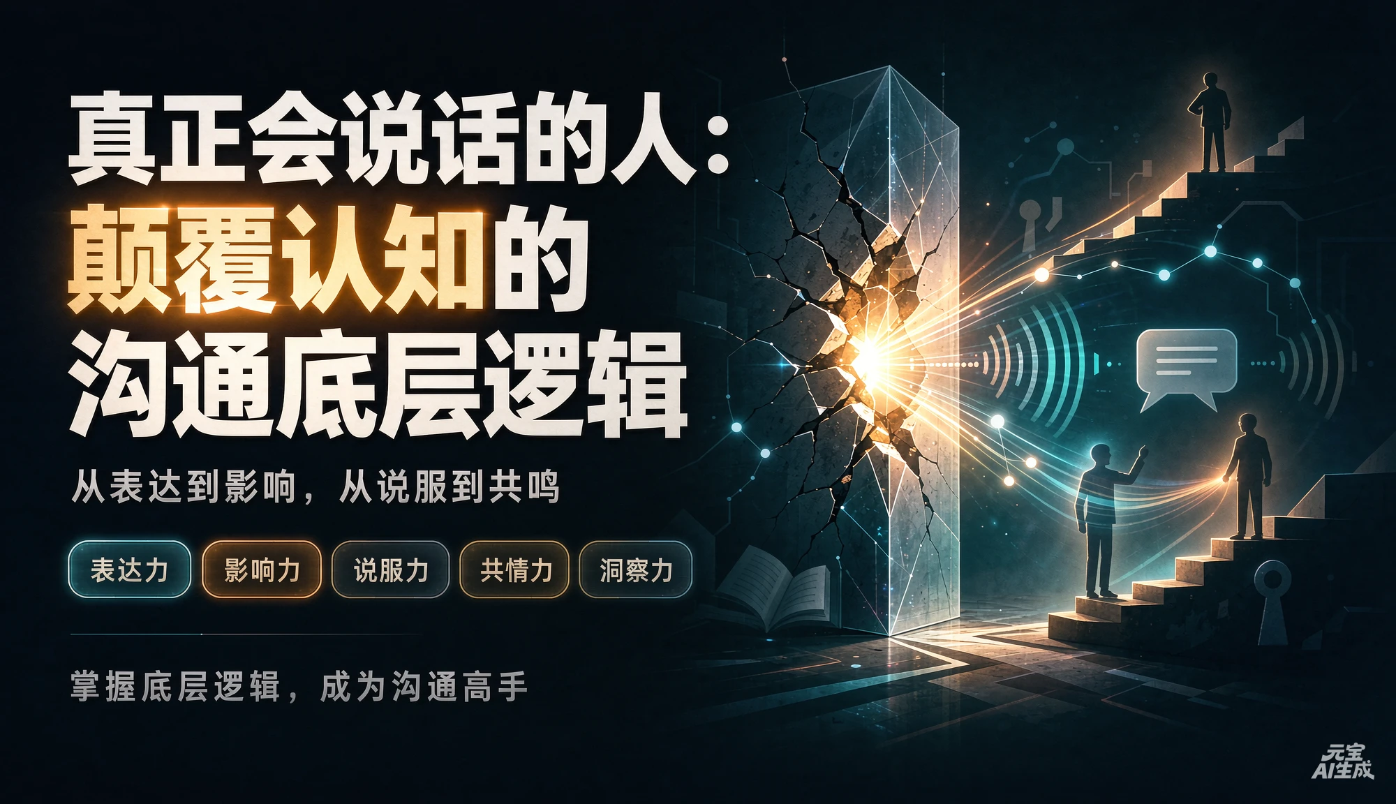 【精】真正会说话的人：颠覆认知的沟通底层逻辑，从表达到影响，从说服到共鸣-知行客