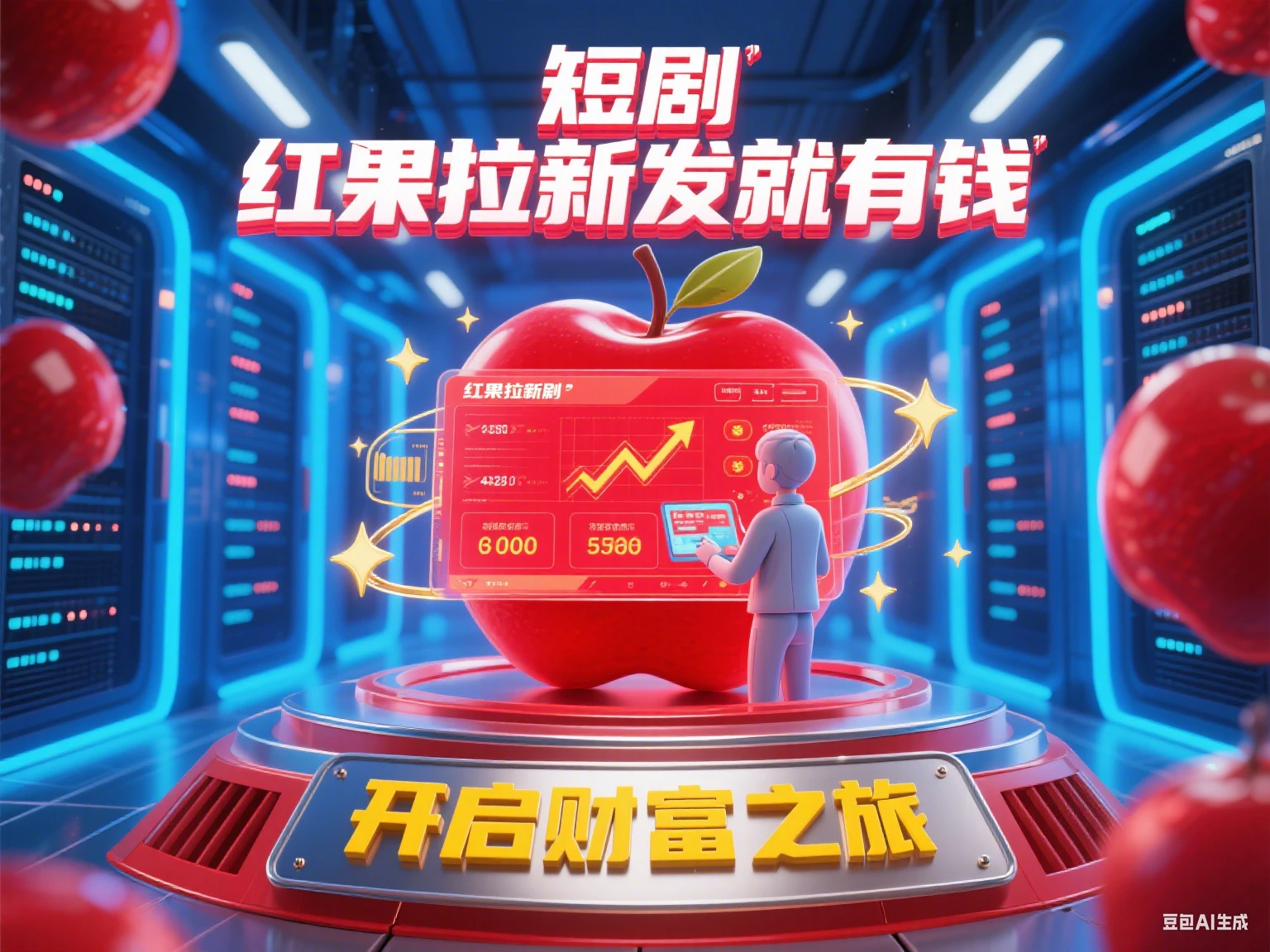 【精】短剧 红果拉新发就有钱网赚项目-副业赚钱-互联网创业-资源整合知行客