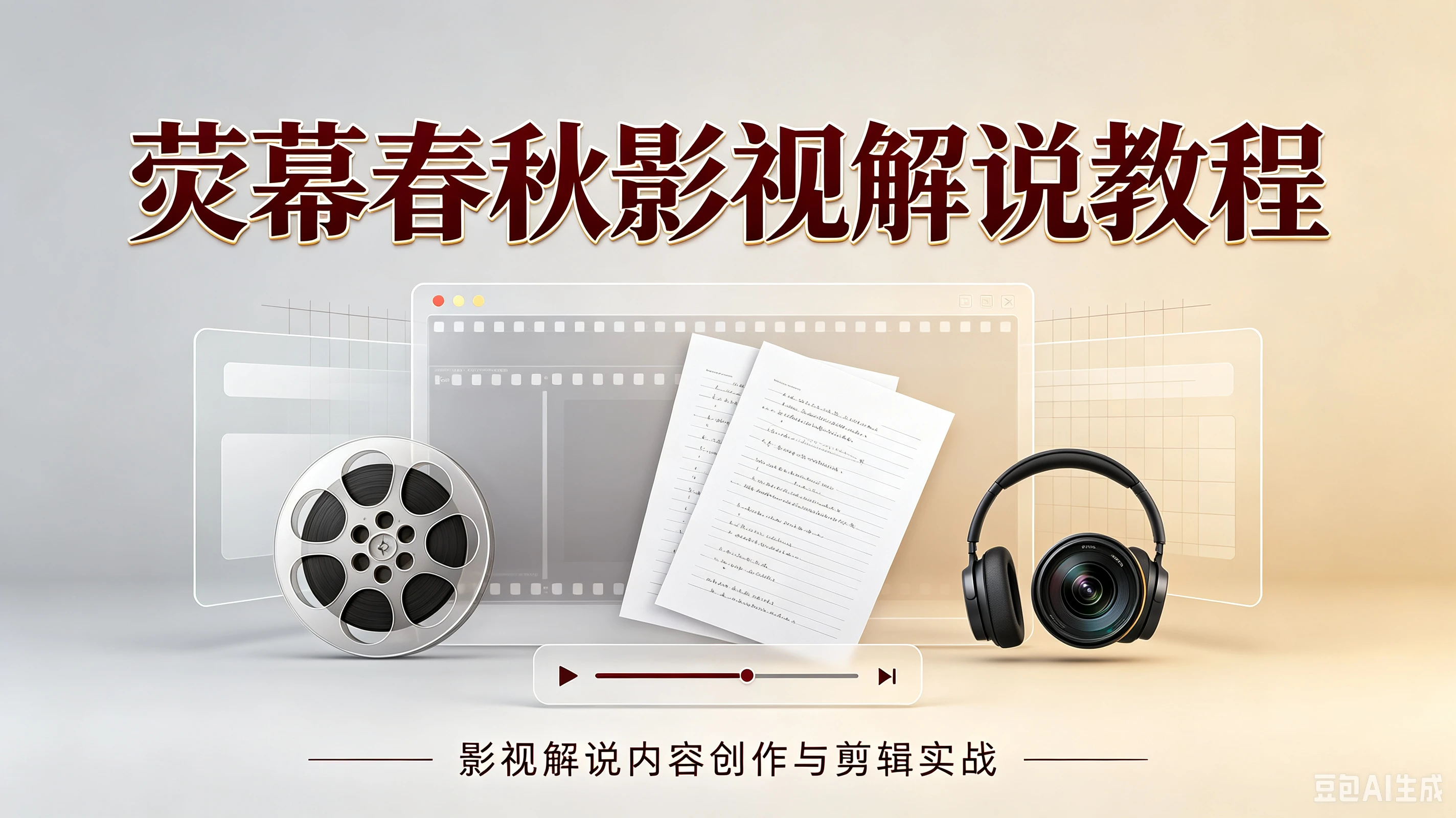 【精】抖音58W粉丝博主荧幕春秋影视解说教程,零基础搞定影视解说完整成片 【精】抖音58W粉丝博主荧幕春秋影视解说教程,零基础搞定影视解说完整成片