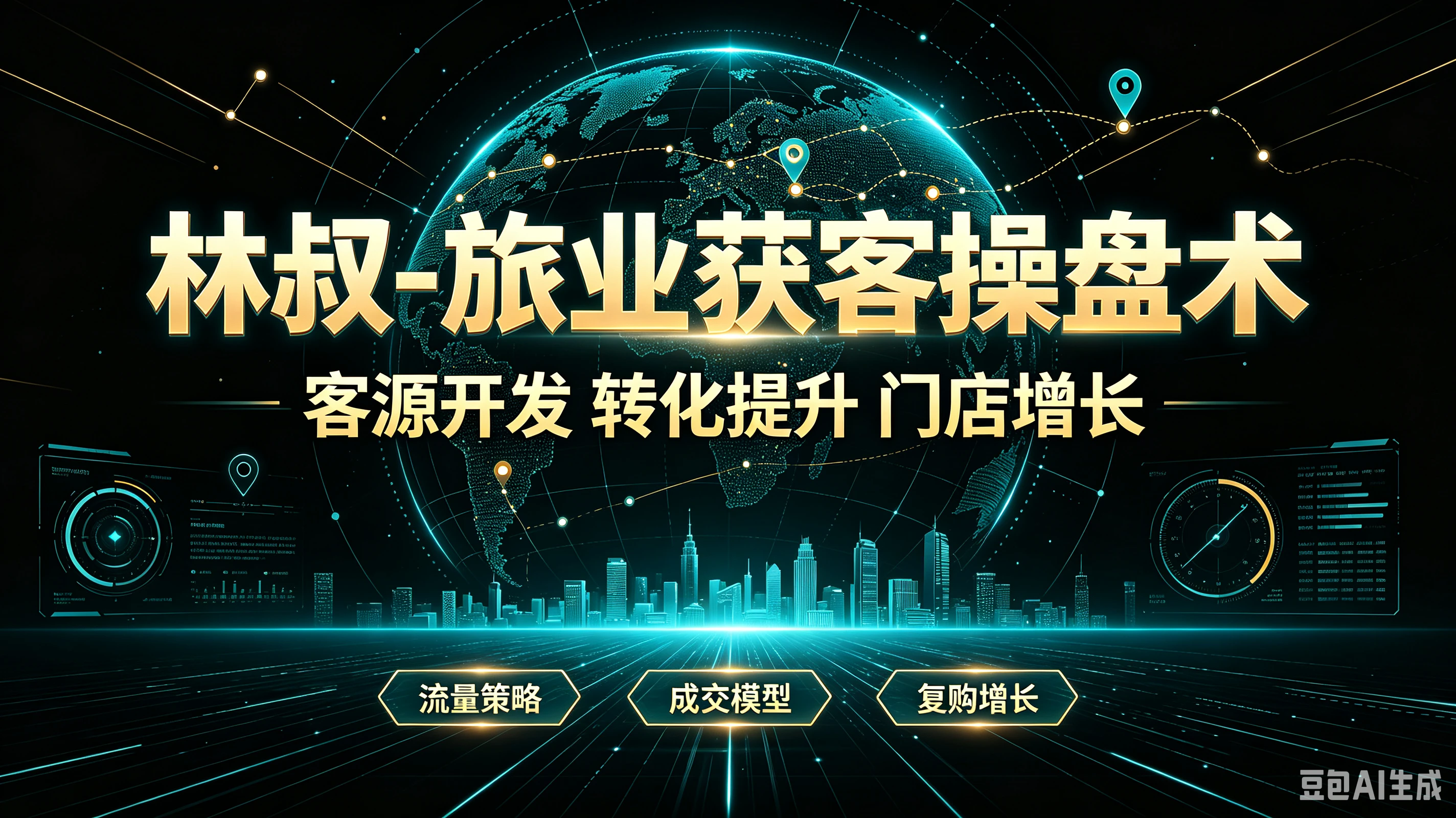 【精】林叔-旅业获客操盘术客源开发转化提升门店增长流量策略、成交模型、复购增长 【精】林叔-旅业获客操盘术客源开发转化提升门店增长流量策略、成交模型、复购增长
