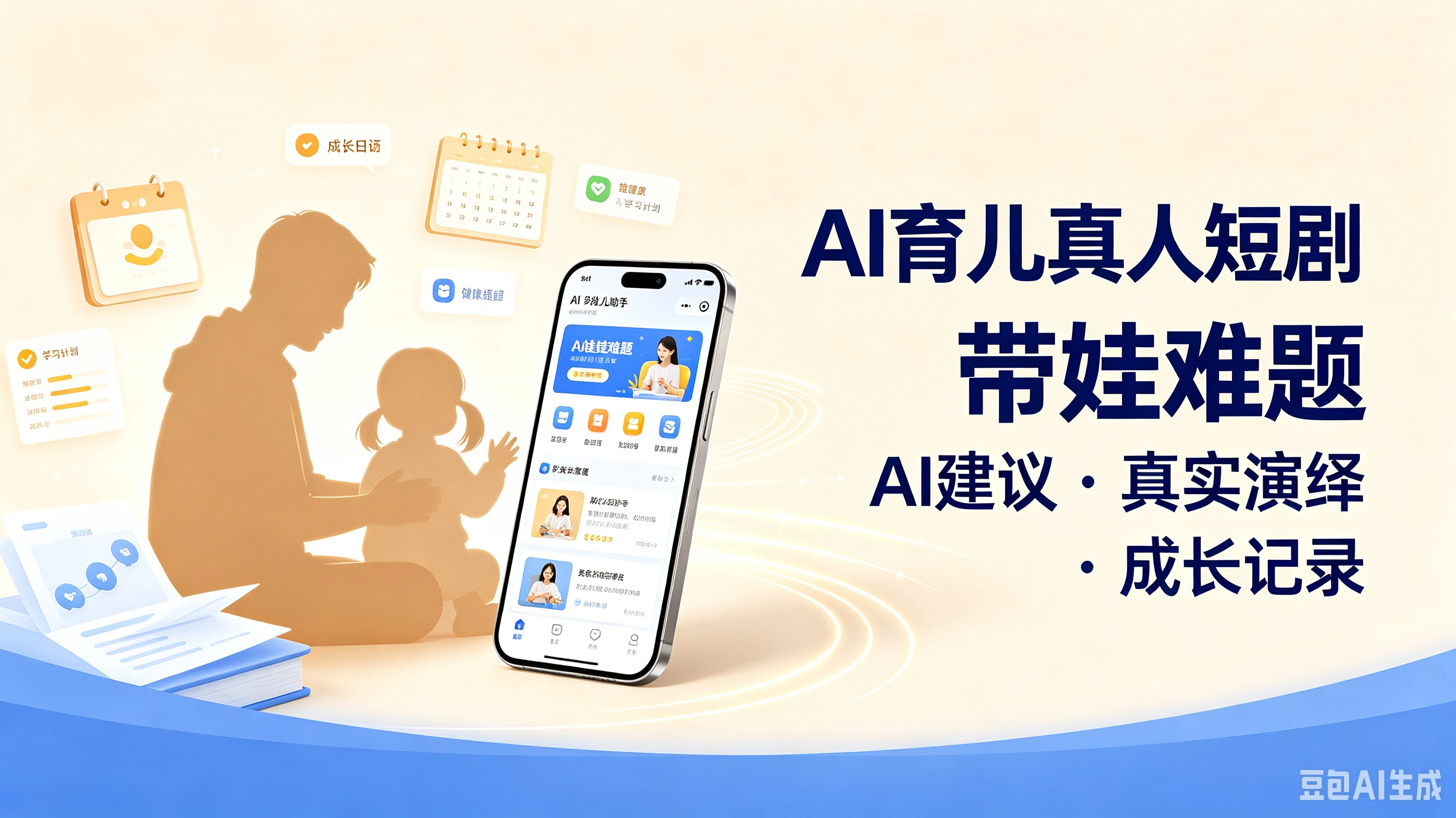 【精】AI育儿真人短剧带娃难题,AI建议·真实演绎·成长记录 【精】AI育儿真人短剧带娃难题,AI建议·真实演绎·成长记录
