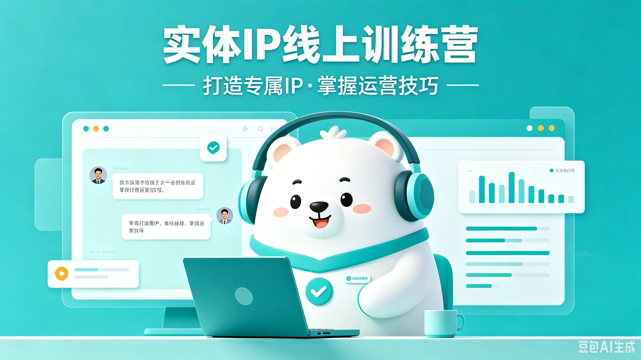 【精】实体IP线上训练营，打造专属IP·掌握运营技巧-知行客