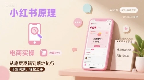 【精】小红书原理以及详细实操流程,小红书电商教程 【精】小红书原理以及详细实操流程,小红书电商教程