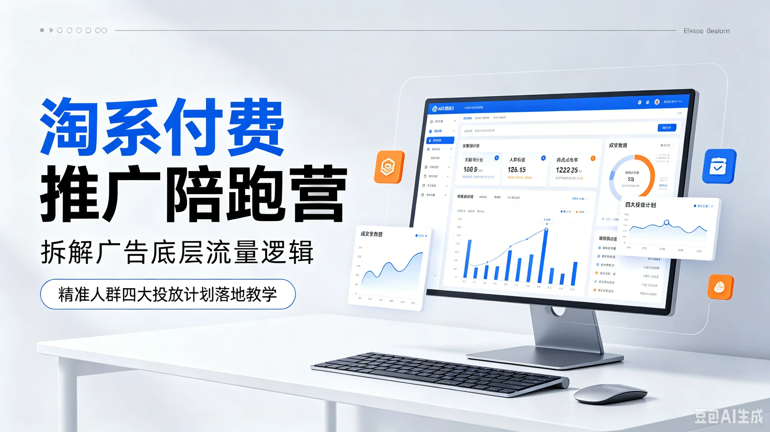 【精】淘系付费推广陪跑营：拆解广告底层流量逻辑，精准人群四大投放计划落地教学（更新26年6月）-知行客