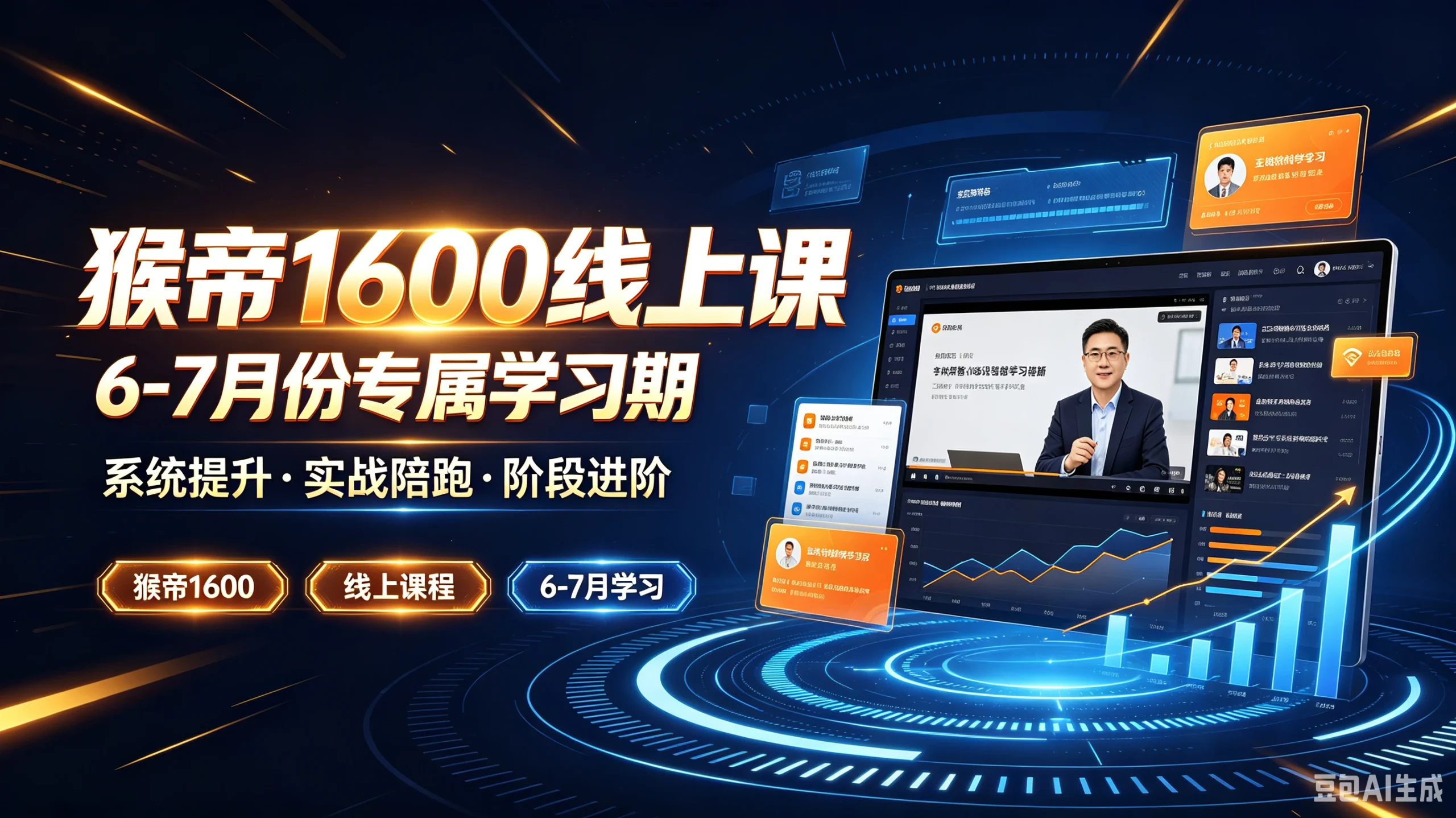 【精】猴帝1600线上课6-7月份专属学习期,系统提升·实战陪跑·阶段进阶,猴帝1600、线上课程、6-7月学习 | 资源下载 - 知行客-知行客