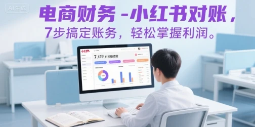 【精】电商财务-小红书对账,7步搞定账务,轻松掌握利润 【精】电商财务-小红书对账,7步搞定账务,轻松掌握利润