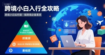 【精】跨境小白如何做，跨境小白入行全攻略，做跨境必备素质网赚项目-副业赚钱-互联网创业-资源整合知行客