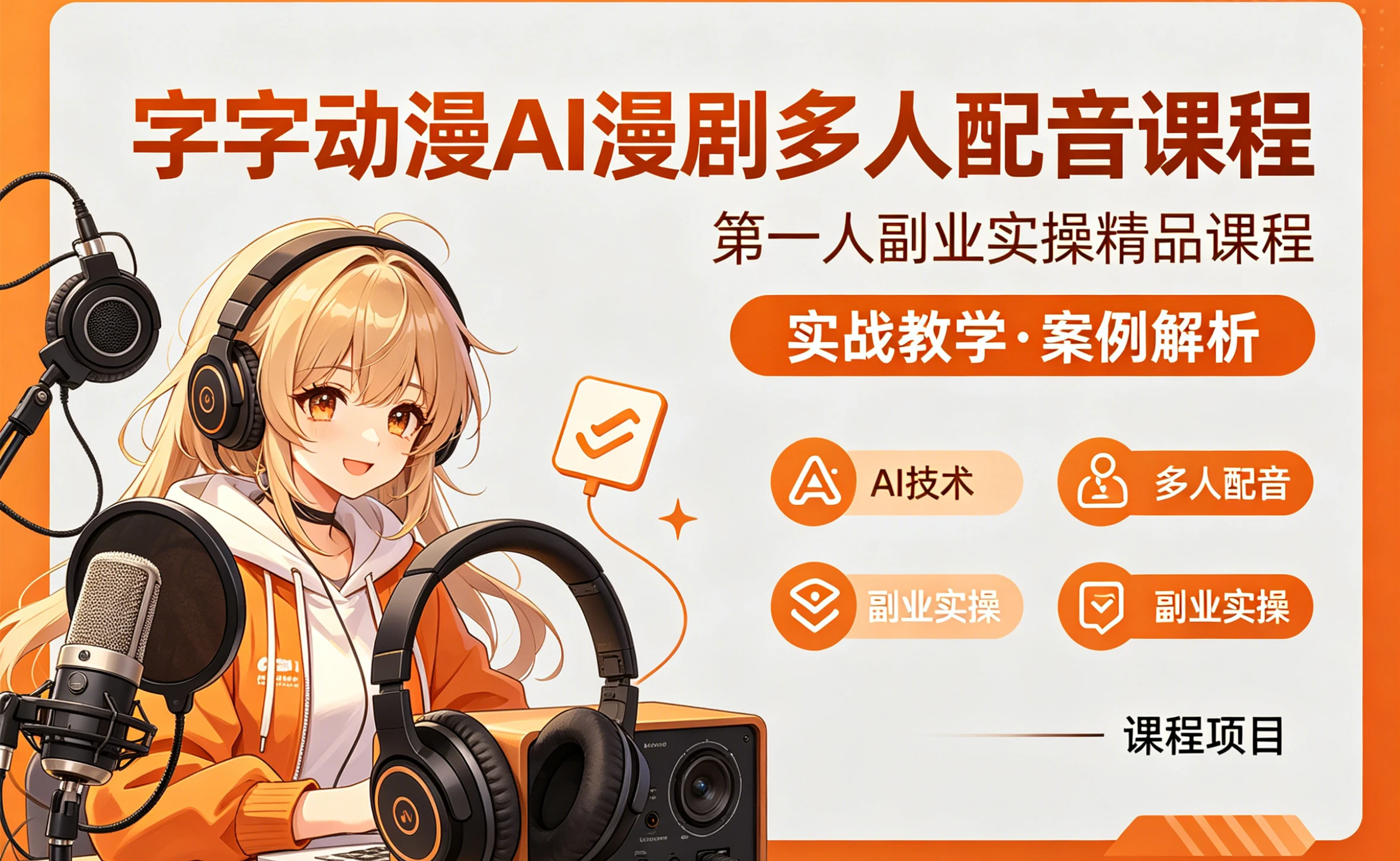 【精】AI漫剧多人配音实操课:零基础掌握多角色配音与漫剧制作,从分镜到导出全流程 【精】AI漫剧多人配音实操课:零基础掌握多角色配音与漫剧制作,从分镜到导出全流程