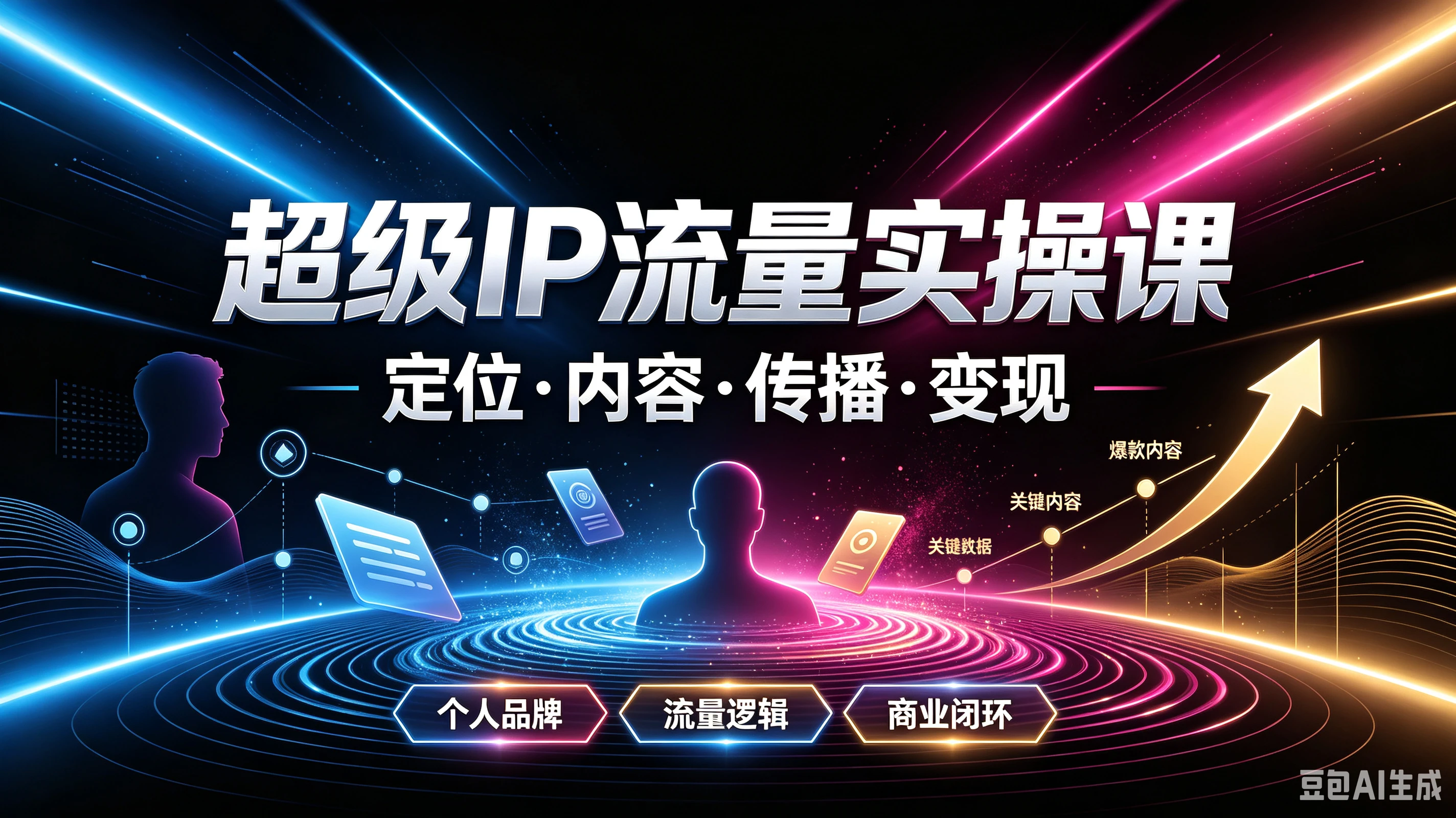 【精】超级IP流量实操课,定位·内容·传播·变现,个人品牌、流量逻辑、商业闭环 【精】超级IP流量实操课,定位·内容·传播·变现,个人品牌、流量逻辑、商业闭环